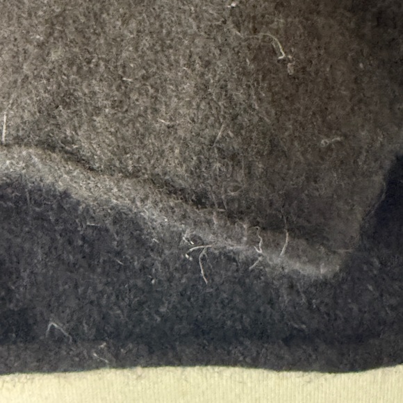 J. Crew Cozy, Fuzzy, Black Cashmere Sweater, crew Neck. Women’s L. - Picture 6 of 9